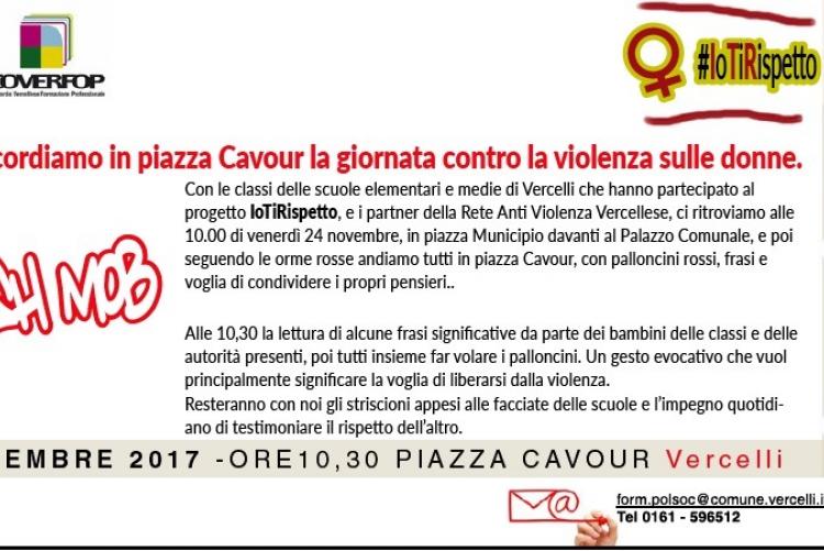 Evento Per La Giornata Mondiale Contro La Violenza Sulle Donne Citta Di Vercelli